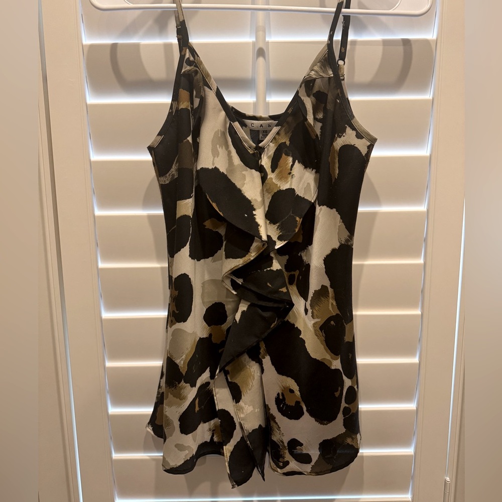 Cabi animal print cami
